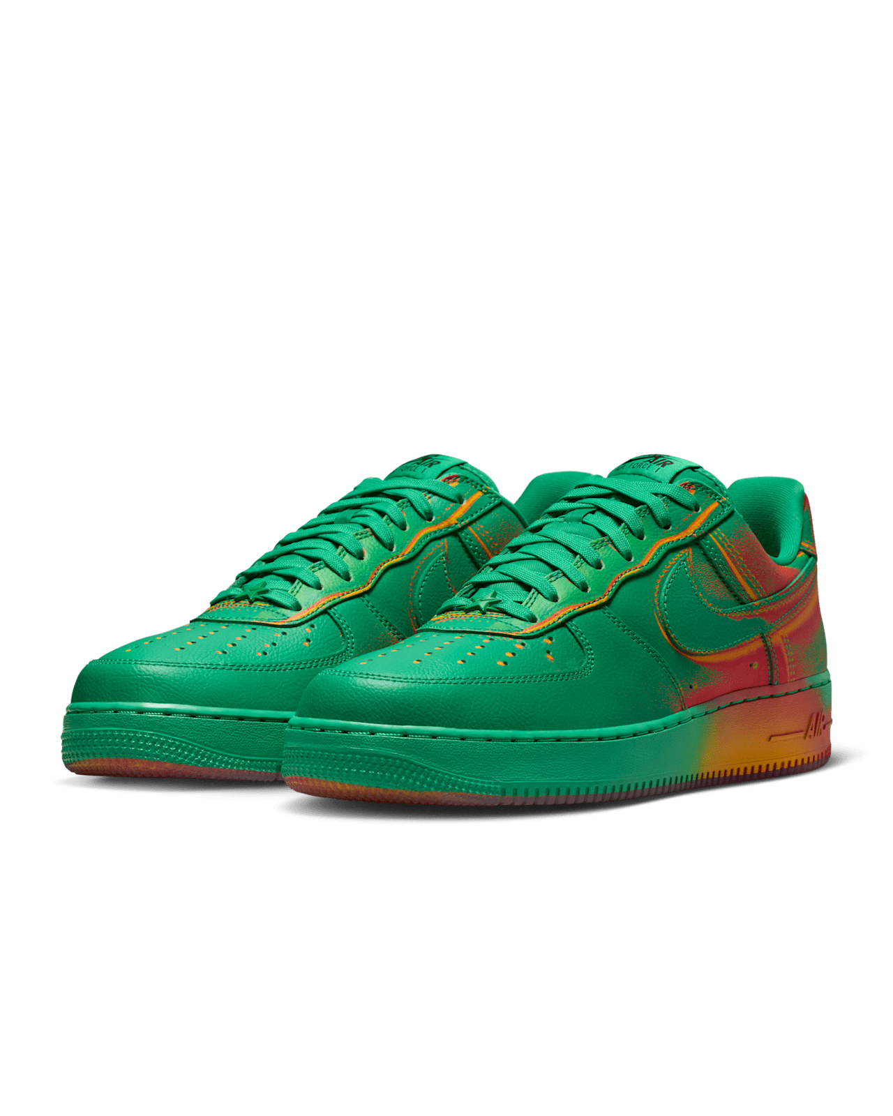 NIKE公式】エア フォース 1 LOW 'Stadium Green and Laser Orange